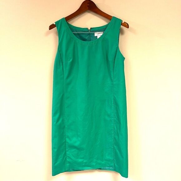 Loft green sheath dress. Size 8 - Picture 2 of 5